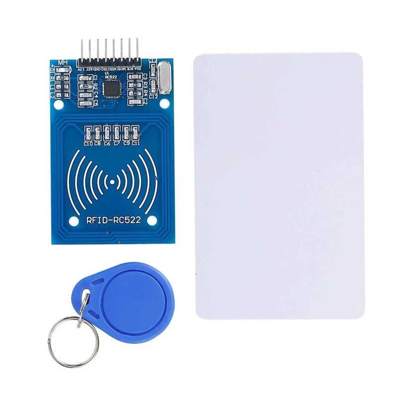 RFID ชุดเสาอากาศ MFRC-522 RC-522 RC522 - Mifare ไร้สายสำหรับ Arduino KEY SPI เครื่องอ่านและเขียนการ์