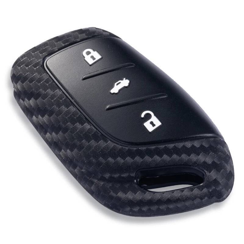 MG4 MG5 MG6 Mg3 Mg7 MG ZS EV HS EHS ZX GT เคสกุญแจ Roewe RX3 RX8 ERX5 RX5 I6 I5 รถอุปกรณ์เสริมคาร์บอนไฟเบอร์พิมพ์กรณีฝาครอบ