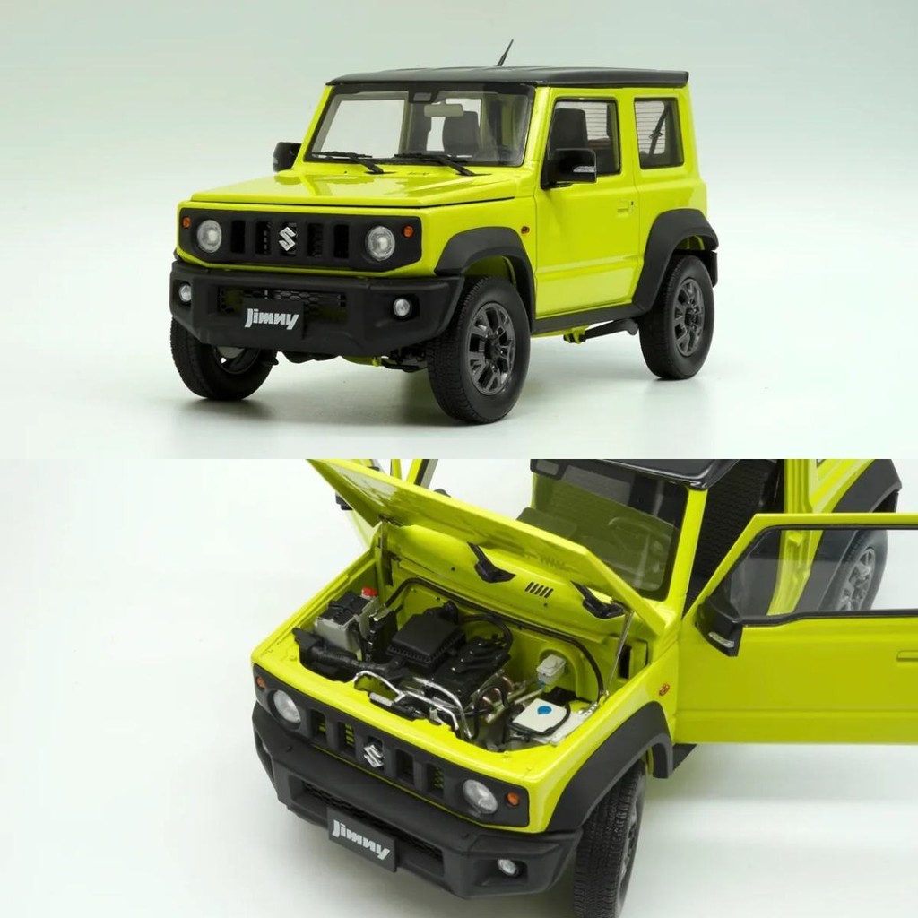 พร้อมสต็อก BM Creation 1: 18 Suzuki JIMNY JIMNY Full Open BMC Alloy Car Model Out of Print Car Model