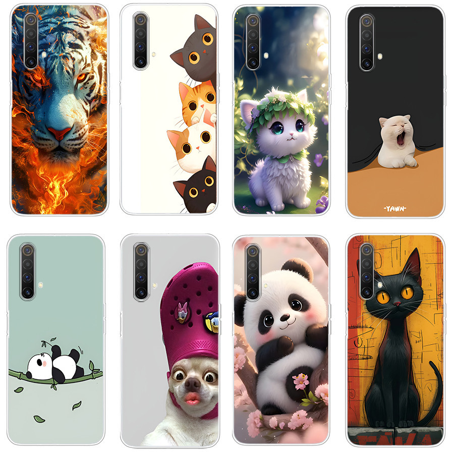เคสสําหรับ oppo Realme X3/X50m/X50 5G Soft Case TPU พิมพ์ฝาครอบโทรศัพท์