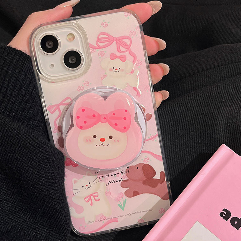 CX202 For iPhone 17 16 15 14 13 12 11 Pro Max Mini XS Max XR X 7 8 Plus SE2 SE3 With magnetic stand 