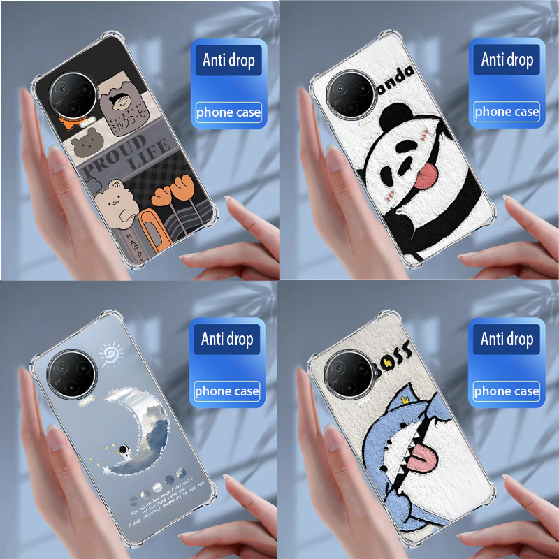 เคสสําหรับ infinix Note 12 Pro 4G/Note 12 2023 ซิลิโคนอ่อนนุ่ม TPU Casing เคสโทรศัพท์ Cover