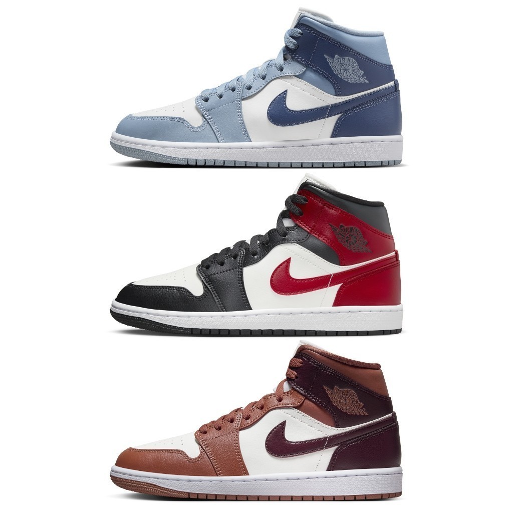 NIKE W AIR JORDAN 1 MID AJ1 BQ6472-140-160-200