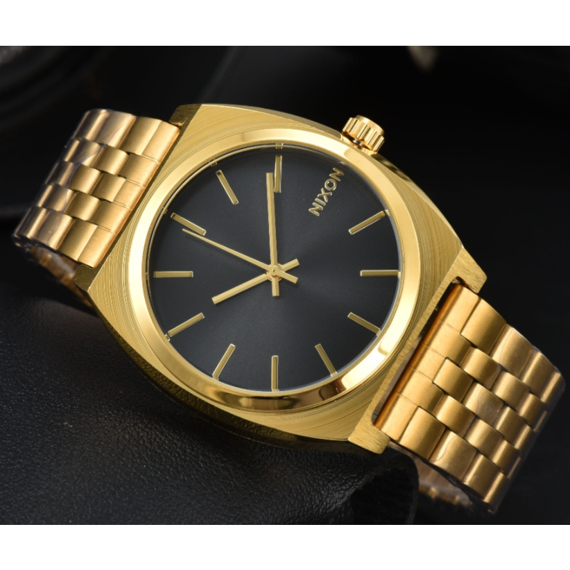 Nixon Fashion Classic Gold Dial Luxury Men 's Watch