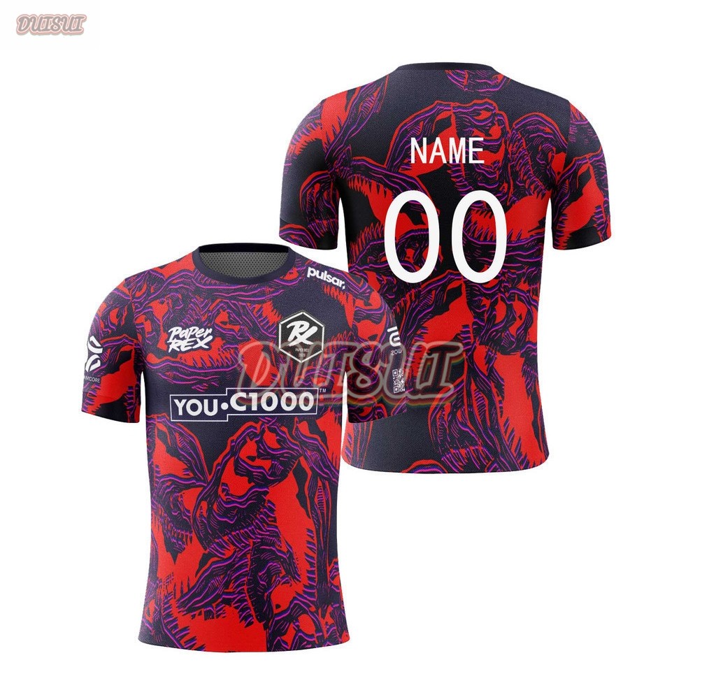 เสื้อแข่งขัน Paper Rex PRX 2024/25 โหมดกลางคืน