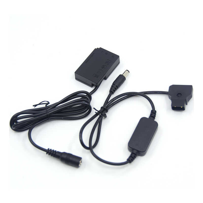 D-TAP a สายไฟแรงดันตก + DR-E18 LP-E17 DC Coupler แบตเตอรี่สำหรับ Cano