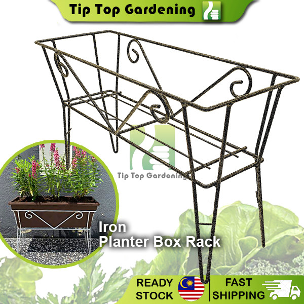 Rak Pasu Bunga Besi / Flower Rack Iron Planter Box Rack Flower Pot Stand Rak Bunga Plant WH-52-3 WH-