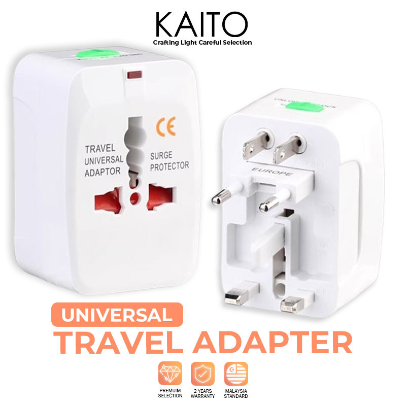 3-Pin Universal Adapter Plug Head UK 3 Pin Plug Socket US/EU/AU to UK Plug Adaptor Travel Adapter Pl