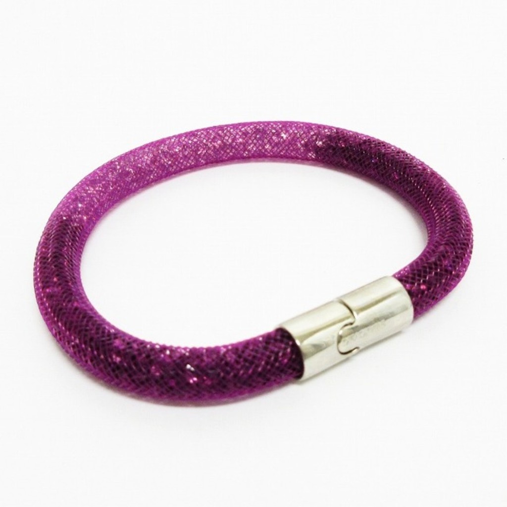 Swarovski Stardust Bracelet Purple Accessory SM3 Direct from Japan Secondhand