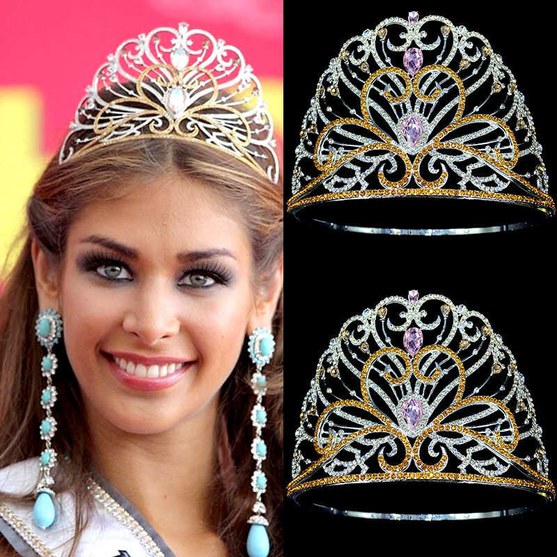 ❤ Levery Design Miss Universe 2008 CAO Crown Headdress เครื่องประดับผม