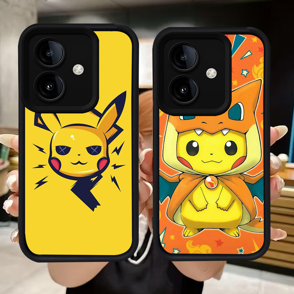 Q108 Pikachu soft Casing สําหรับ OPPO A79 A5 A3 A5I Pro A3X A5X 5G