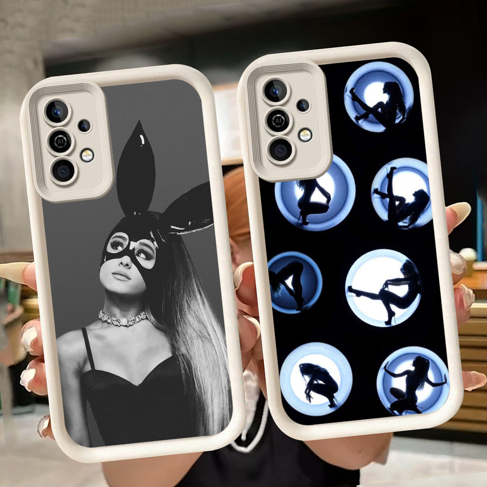 ปลอกอ่อนสําหรับ Samsung A16 A36 A24 A35 A15 A25 A55 A34 A54 A04s S25 Ultra A56 A05S A14 5G สีขาว Q58