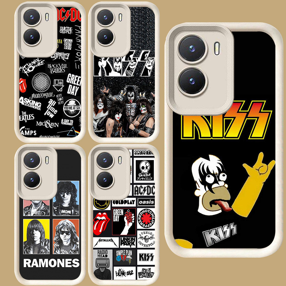 R7 แฟชั่น Rock Band สําหรับ VIVO Y15a Y35 IQOO 13 Z10 Z9 Y75 Y01 Y22s Y55 Z9X Y56 Y15s Y22 Y16 T4 5G