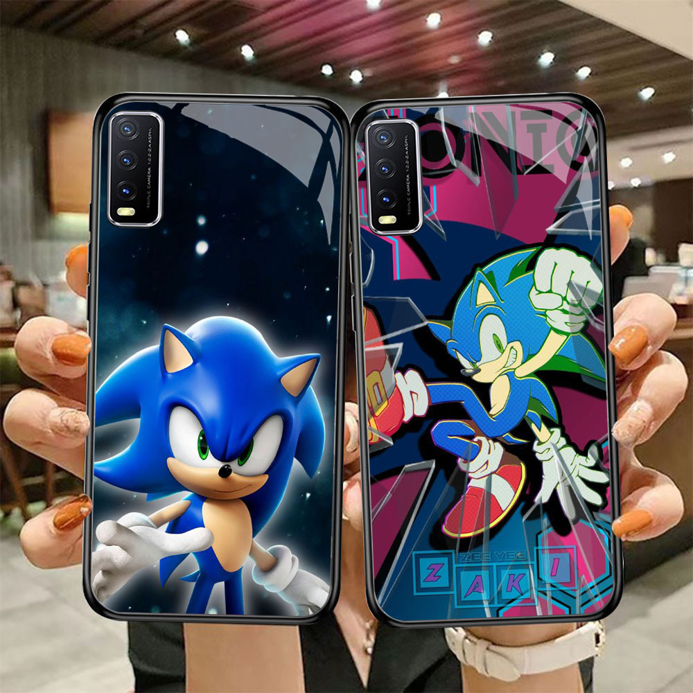 DF-101 Sonic TPU HD Glass Casing สําหรับ VIVO Y20 Y20s Y20i V15 Y50 S1 Y30 Pro
