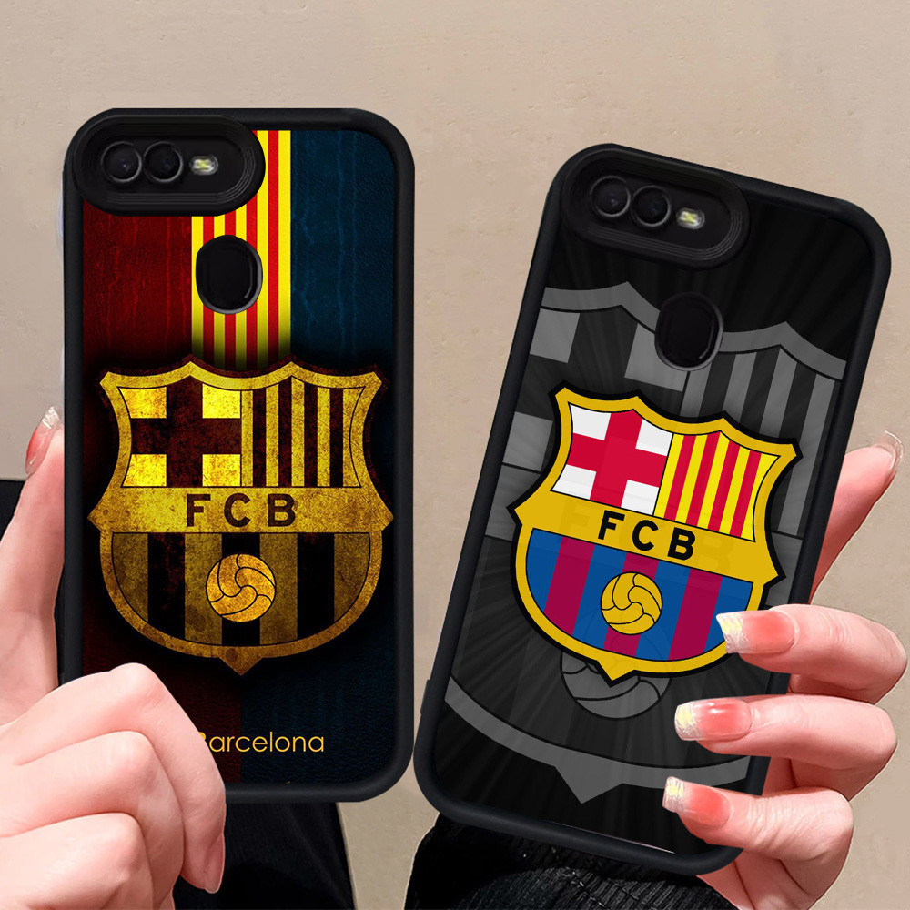R24 FC Barcelona OPPO A3S A7n A7 A5 A12S Realme C1 A12E A12 A5S กรณี