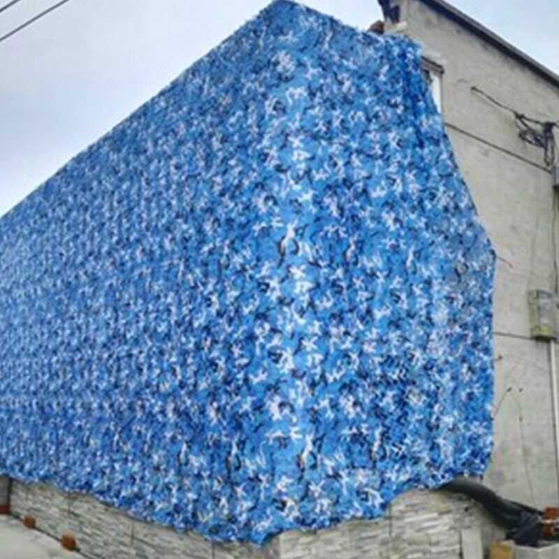 Camouflage Mesh Sunshade Car Covers Sunscreen Net Camping Outdoor Shading Netting Sun Shelter Fence