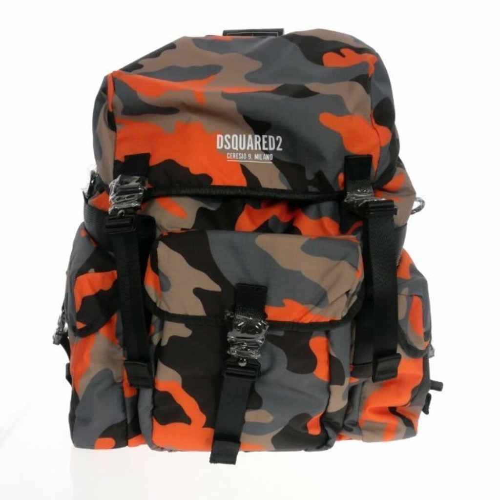 Dsquared DSQUARED2 22AW Camouflage Nylon Backpack Direct from Japan Secondhand