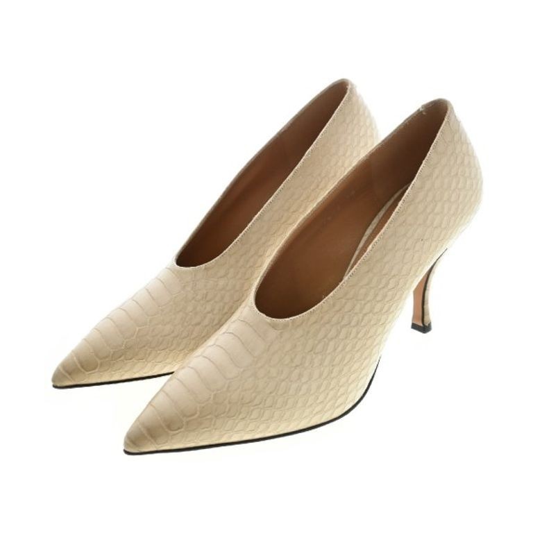 Dries Van Noten TEN M O I R 5 Pumps beige Women 24.5cm Direct from Japan Secondhand