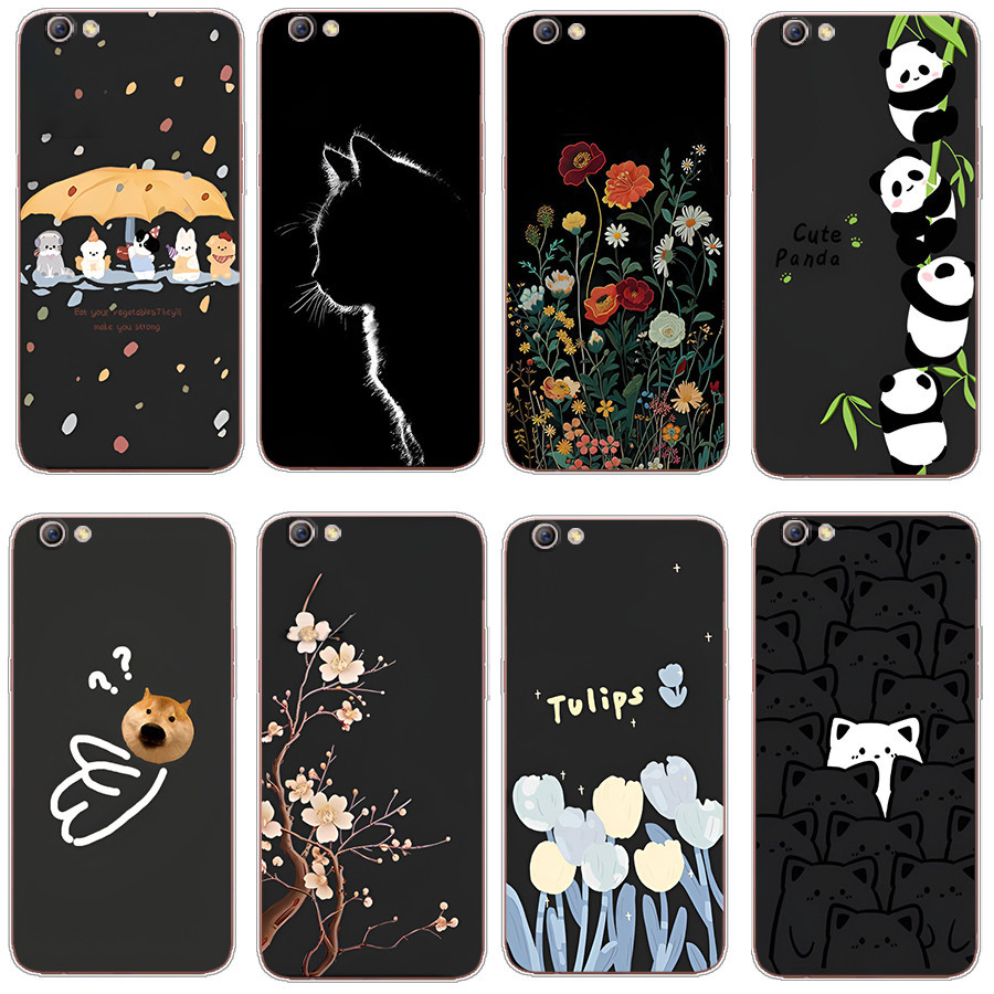 เคสสําหรับ oppo R9S plus Soft Case TPU Print Phone Cover