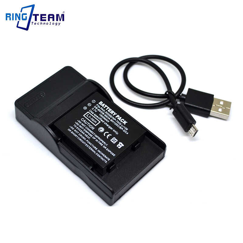 CGA-S005 b DMW-BCC12 แบตเตอรี่ดิจิตอลและที่ชาร์จ USB สำหรับกล