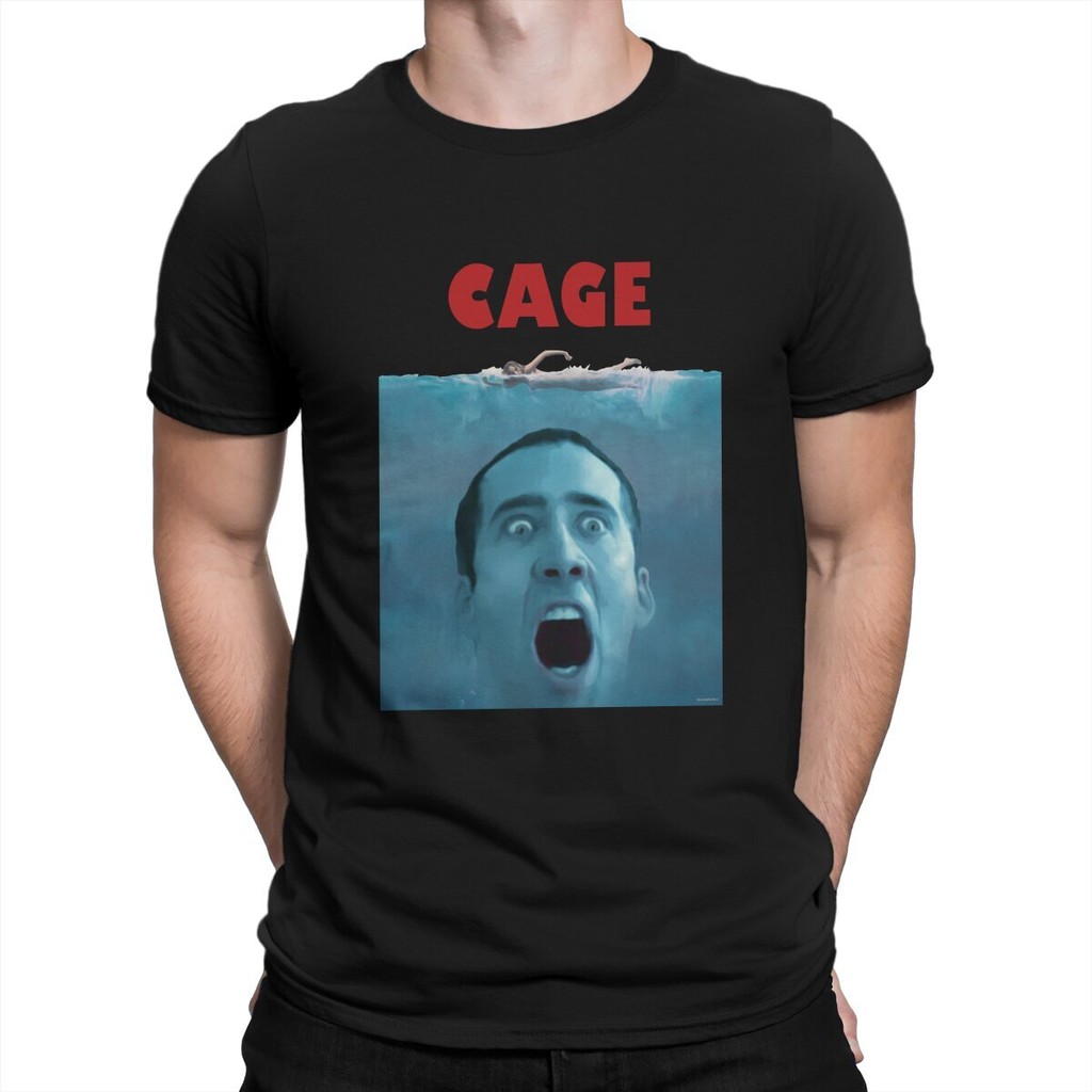 เสื้อยืด Niolas Cage Man I Love Nicolas Cage เสื้อยืดความเป็นส่วนตัวเสื้อสเวตเตอร์เทรนด์ใหม่