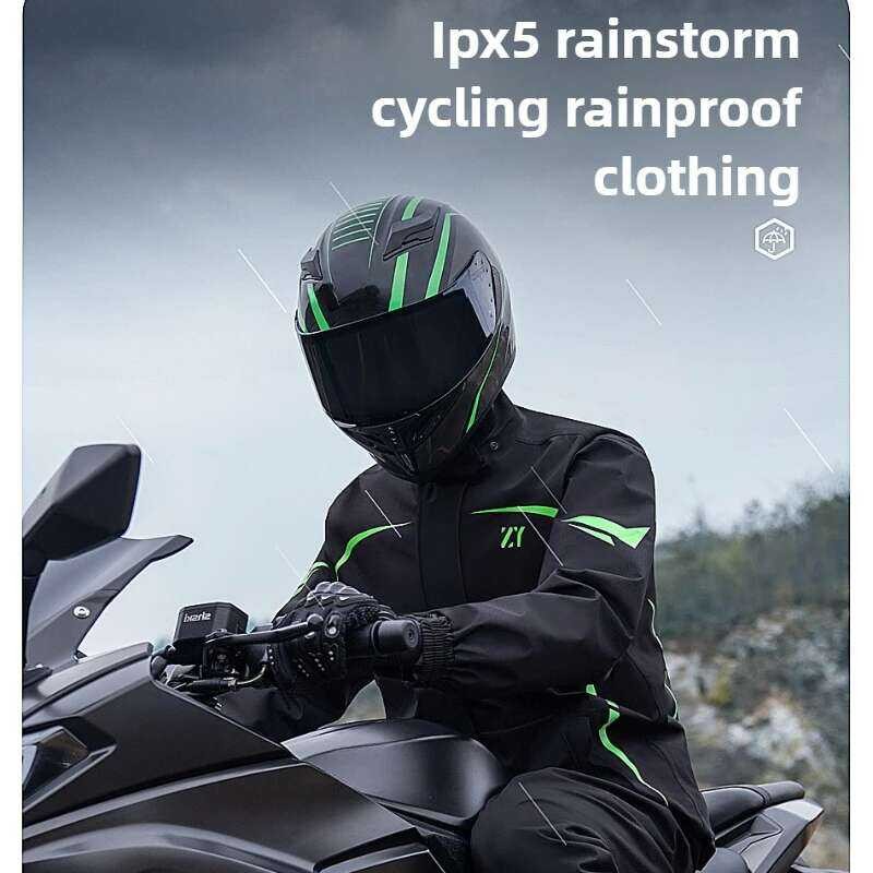 ชุดเสื้อกันฝนหนาพร้อมที่คลุมรองเท้าสำหรับขี่จักรยานตกปลา thumbnail 6