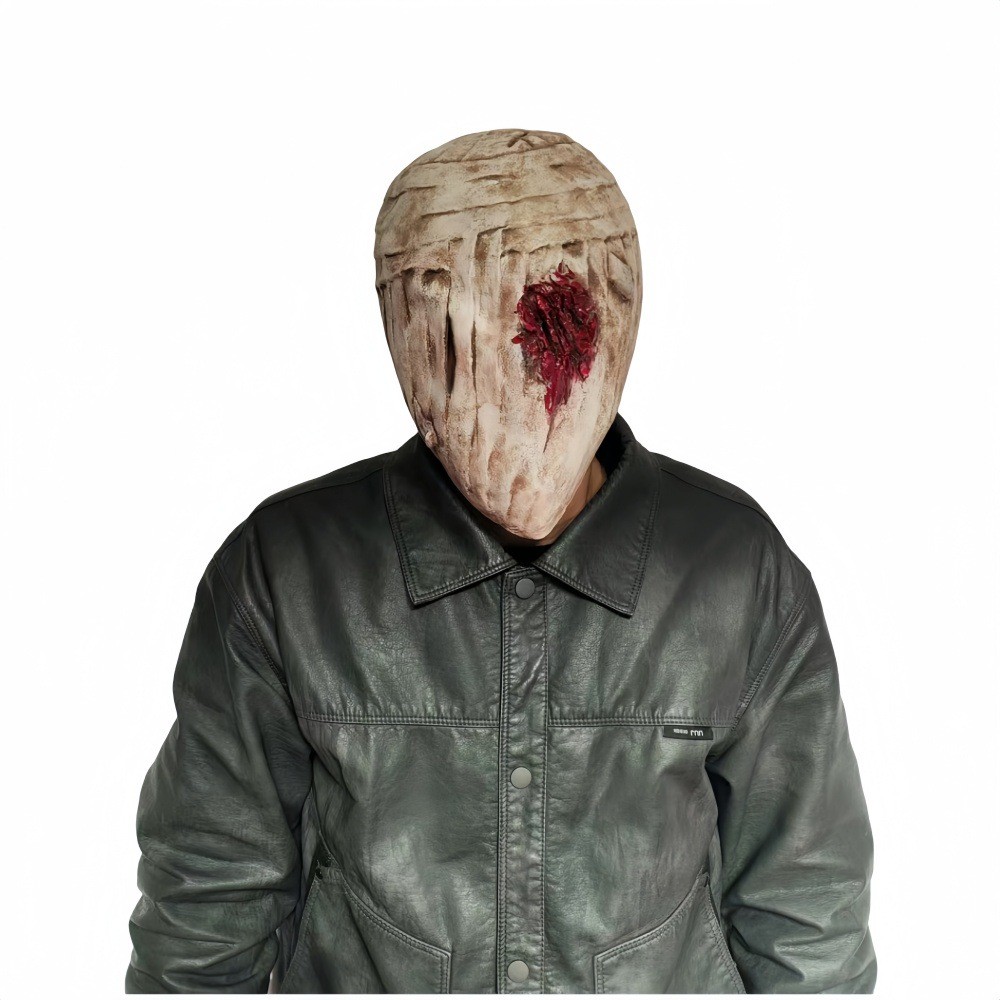 หน้ากากพยาบาลยาง Silent Hill Horror สําหรับปาร์ตี้เครื่องแต่งกาย งานฮาโลวีน และ