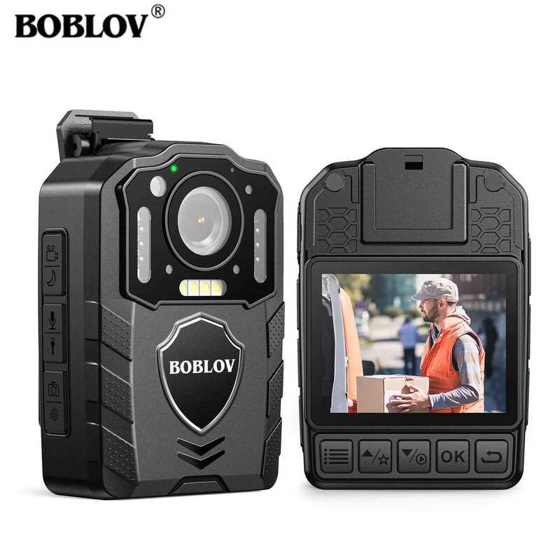 BOBLOV กล้องบันทึก KJ25 1080p ขนาด 3000mAh รองรับการบันทึก 13 ชั่วโมง กล้องมองกลางคืน สำหรับการบังคั