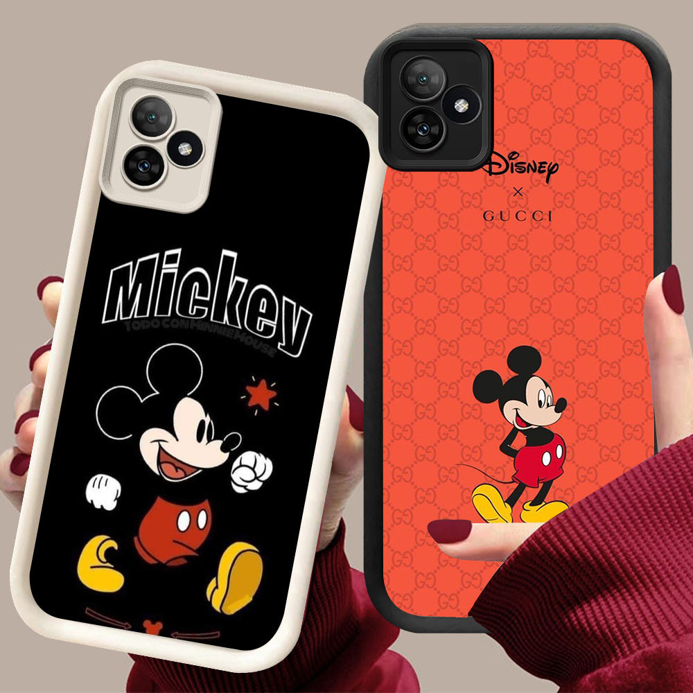 YZ-79Mickey Cool สําหรับ Realme Narzo หมายเหตุ N53 N61 50 C63 GT C53 SE 60 C61 6 C51 NEO6 5G