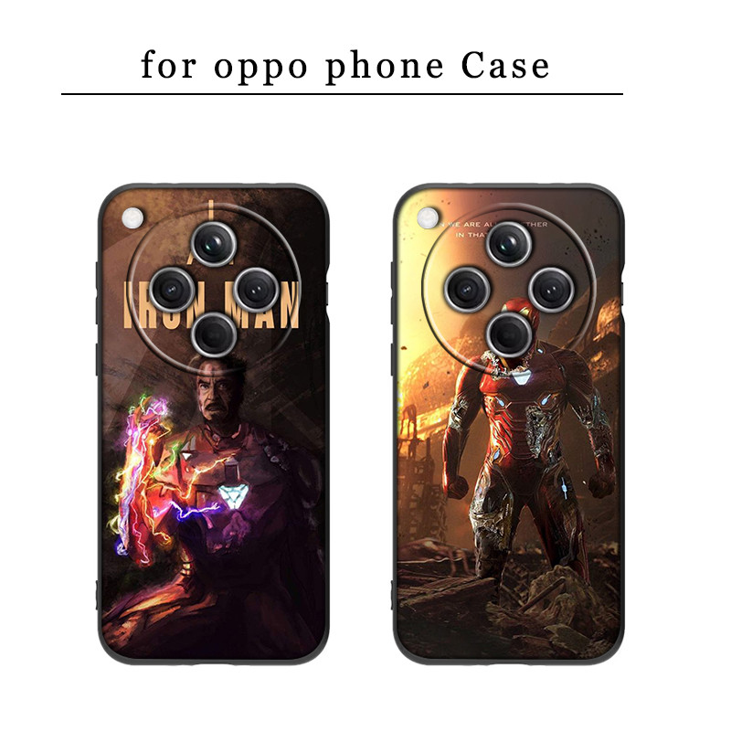 CU108 ironman Marvel OPPO A57 4G A5S A7 A8 A31 A60 A76 A77 A80 A91 F15 F3 A92 A93 A72 A52 A94 Soft C