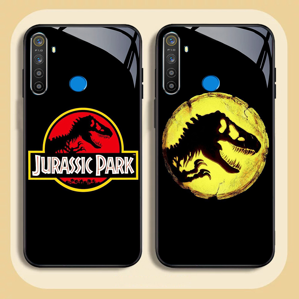 NC-39 J-Jurassic Park Glass สําหรับ Realme 5 5i 5S 3 3i 6i 7 C65 Narzo 10 10A 20A Pro