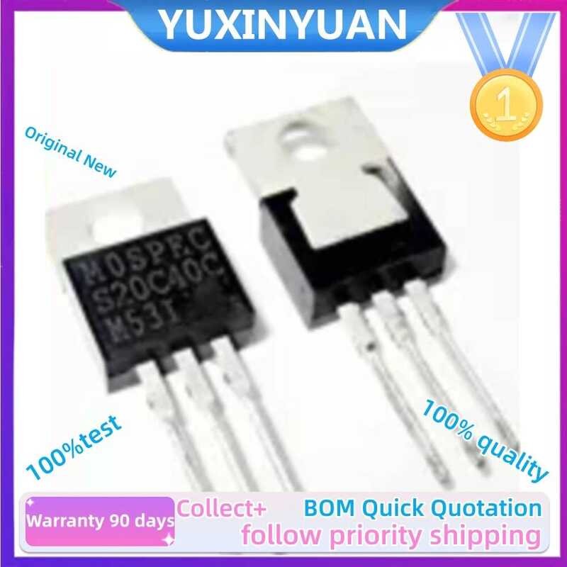 ชิ้น/ล็อต 5 /ล็อต S20C40C TO220 S20C45C S20C60C S30C40C S30C45C S10C40C ชิปไอซีในสต็อก คุณภาพ 100% /