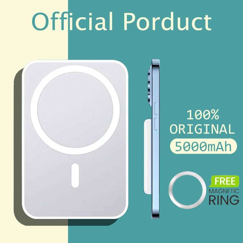 Magnetic Wireless Power Bank สําหรับ Iphone 12 13 Pro Max 10000mAh mini Powerbank Induction Fast Cha