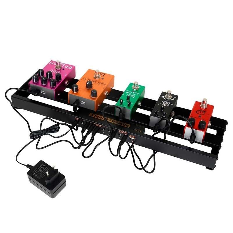 ➧ IRIN Guitar Effect Pedal อลูมิเนียมอัลลอยด์กีต้าร์บอร์ดเหย