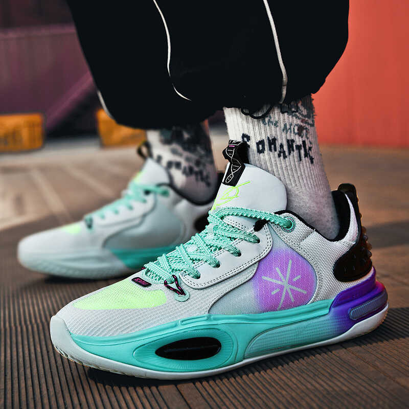 Wade All City 11 IEAGO รองเท้ากีฬาบาสเก็ตบอลลำลองสำหรับผู้ชาย