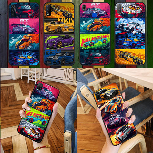 นุ่มสีดํา Redmi 5 5A 5 Plus 6 6A 6 Pro 7 7A K60 K70 K70E racing เคสโทรศัพท์