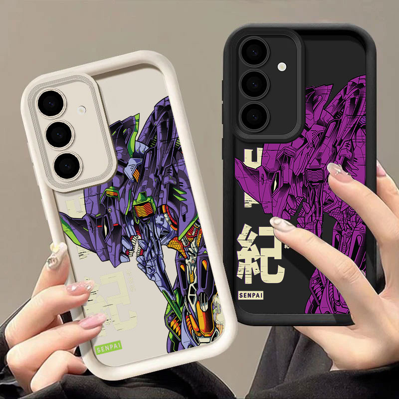ญี่ปุ่นอะนิเมะ Neon Genesis Evangelion เคสโทรศัพท์สําหรับ Samsung Galaxy S23 FE S24 S23 S22 S21 Ultra Plus S20 S21 หมายเหตุ 20 นุ่มกันกระแทกกล้องฝาครอบป้องกัน