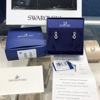 ♞



 สินค้าพร้อมส่งในไทยของแท้100% Swarovski ของแท้ ต่างหูSwarovski Swarovskiต่างหู ต่างหูผู้หญิง