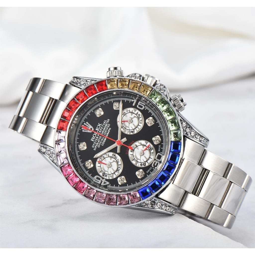 R ROLEX ROLEX Universe Counter Type Daytona Series Automatic Mechanical Movement นาฬิกาผู้ชาย Rui W