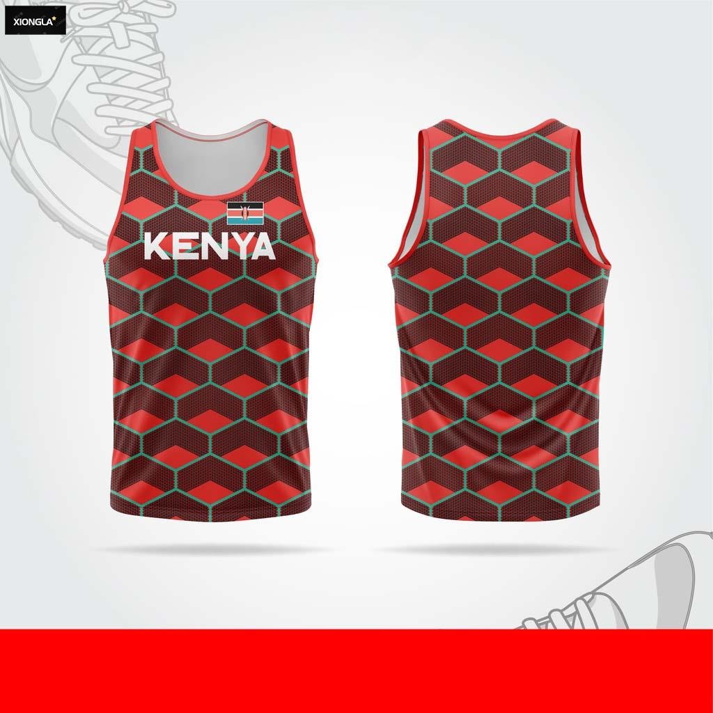 เสื้อวิ่งมาราธอนทีมชาติTeam Kenya Olympic 2020