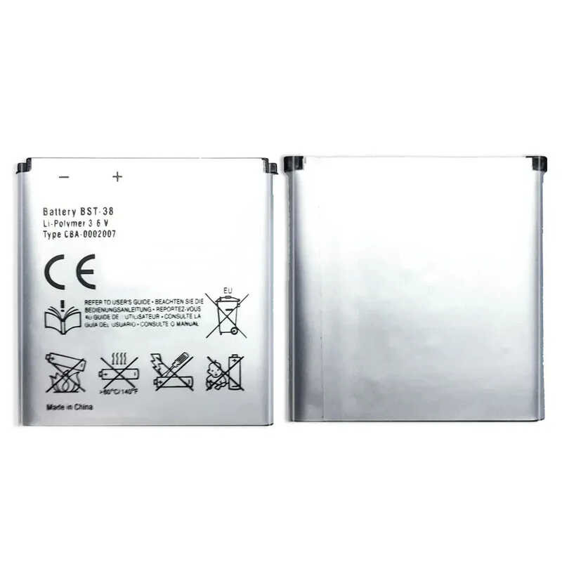 BST-38 แบตเตอรี่โทรศัพท์มือถือ Sony Ericsson W995 C510 C902 C905 K770I K850 W580I R306 W980 Z770i K7