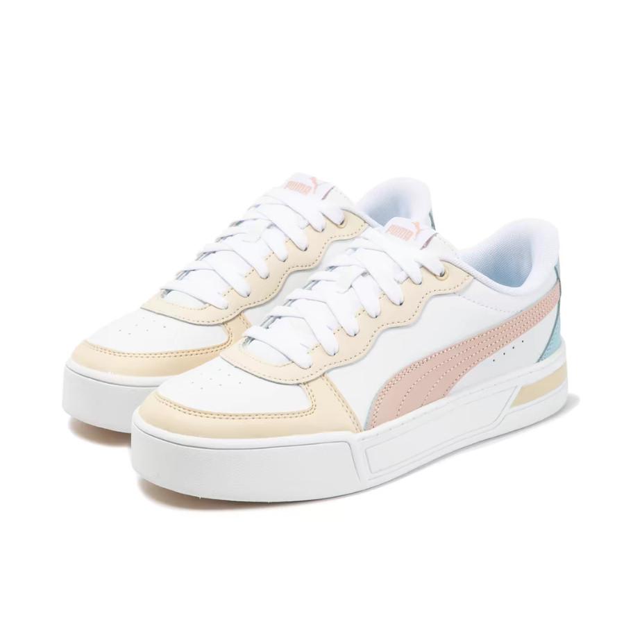 แท้%Puma Skye ฤดูร้อนผู้หญิงแพลตฟอร์มสูงสเก็ตบอร์ดสบาย ๆ