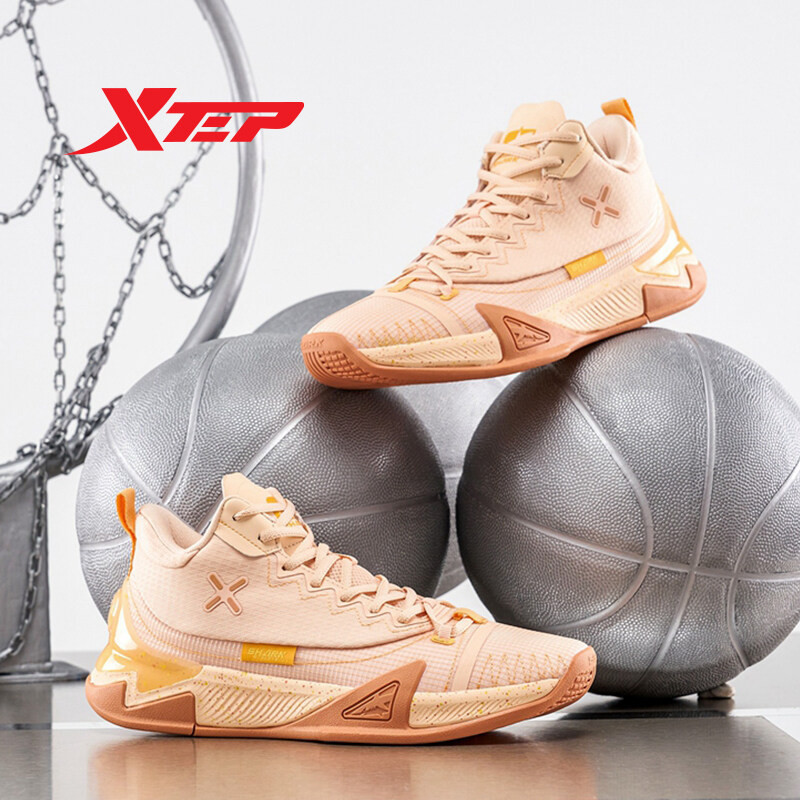 Xtep M shark1.0 รองเท้ากีฬา รองเท้าบาสเก็ตบอล ระบายอากาศ กันกระแทก สําหรับผู้ชาย 878419120021