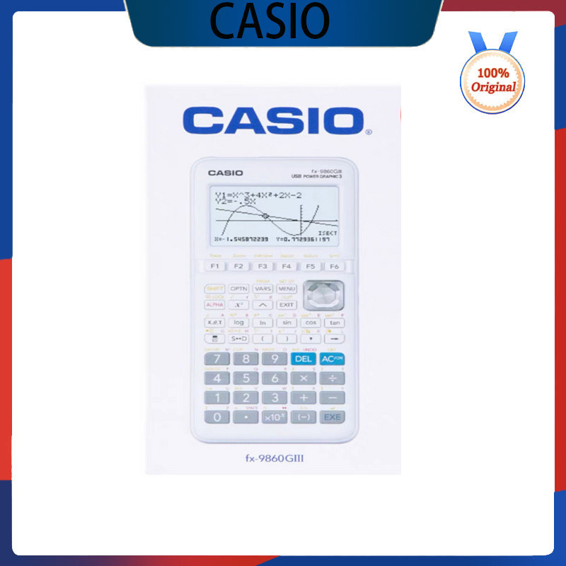 Casio FX-9860GIII การเขียนโปรแกรมฟังก ์ ชั ่ น วิศวกรรมกราฟิก การวัดถนน เครื ่ องคิดเลขวิทยาศาสตร ์