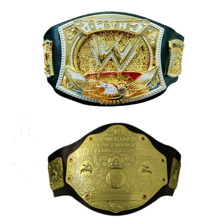 /จัดส่งสินค้าภายใน 48 ชม/พร้อมส่ง ใหม่ WWE Championship เข็มขัดคอสเพลย์ มวยปล้ําอาชีพ สีทอง สําหรับ