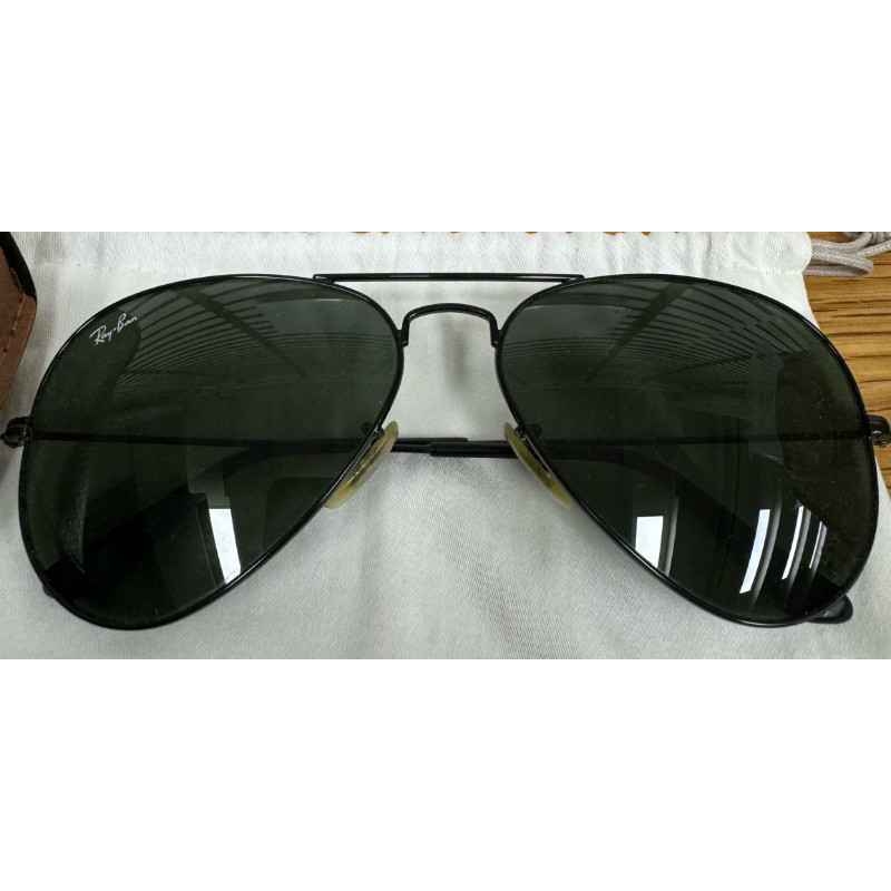 〈 มือสอง 〉 แว่น Rayban  Aviators | ส่งต่อ 1,500 บาท (ปกติ 7,900 บาท)