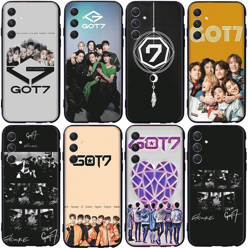 Samsung A54 5G A05S A24 4G A34 5G ความเข้ากันได้ TPU Soft Shell Case GOT7 DI10