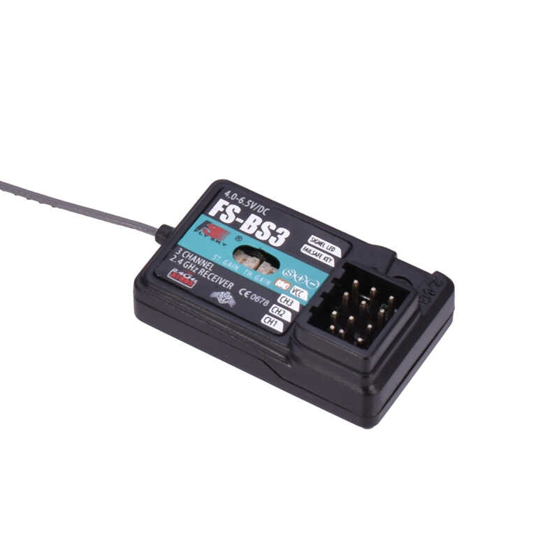 Δ Fs-Bs3 Bs4 2.4G 6Ch ตัวรับสัญญาณพร้อมระบบเสถียรภาพการหมุ