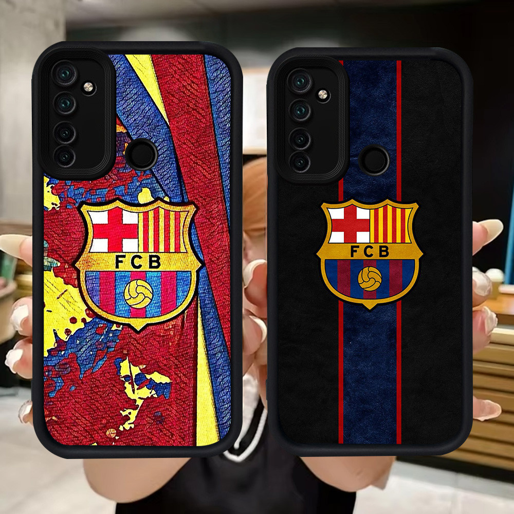 Q102 FC-Bacelonaปลอกอ่อนสําหรับRealme C2 Narzo 10A C17 7i C75 10 5i 9i 6i 20A 5 5s C2s 14X 14T C71 C