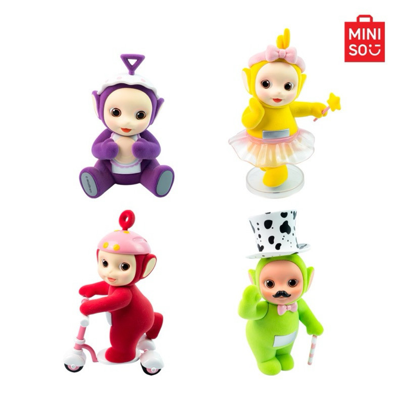 (พร้อมส่ง) เทเลทับบี้ Teletubbies x miniso กล่องสุ่ม